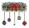 DIY Mill Hill Christmas Garland Bead Counted Cross Stitch Magnet Ornament Kit
